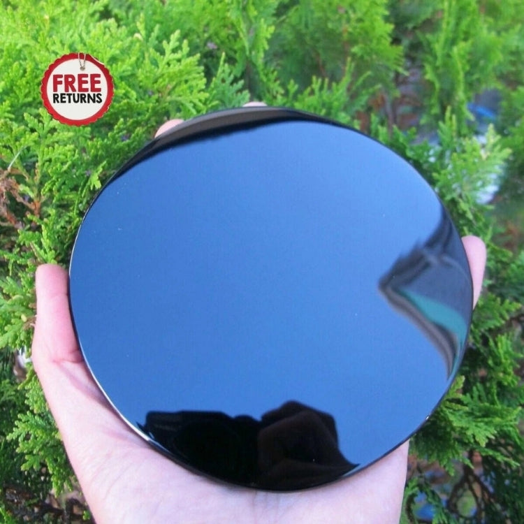 Scrying Mirror - High-Quality Natural Black Obsidian, Healing Crystals | Crystalstile